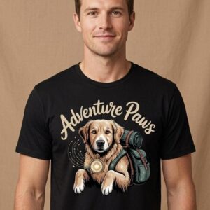 Adventure Paws | Golden Retriever Adventure T-Shirt