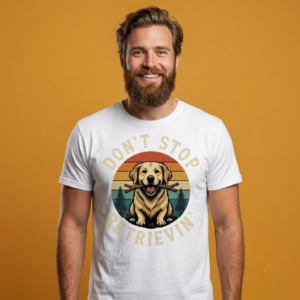 Retrievin' Good Times | Fun Golden Retriever T-Shirt