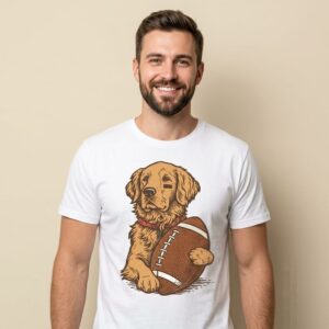 Golden Ball Buddy | Golden Retriever Playtime T-Shirt