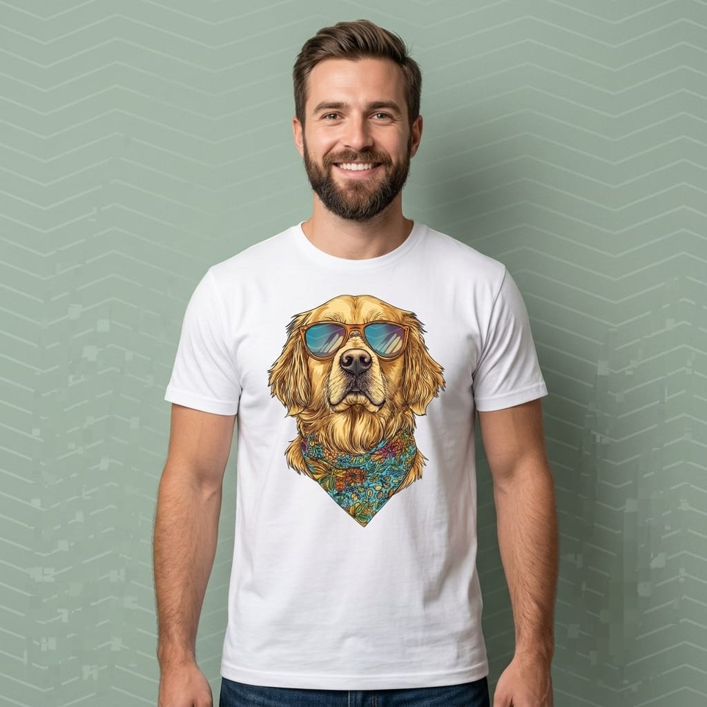Golden Hero | Proud Golden Retriever T-Shirt